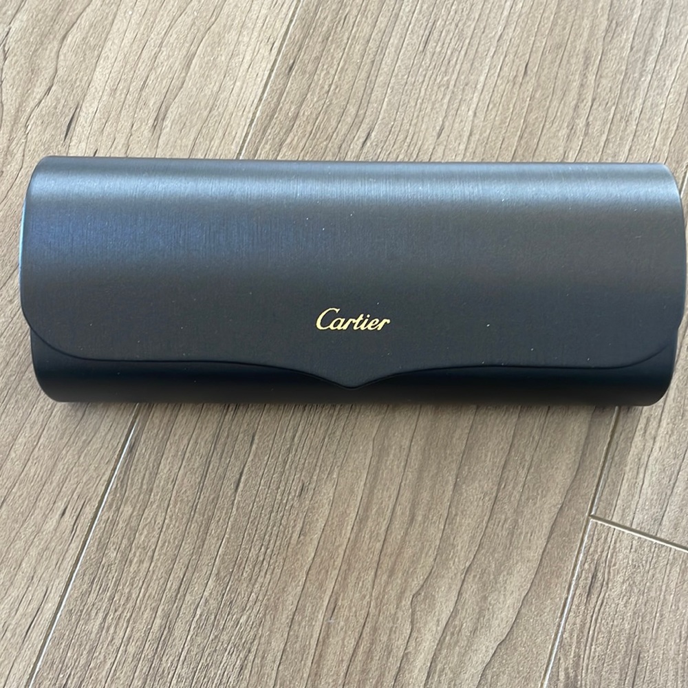 Cartier Black Hardshell Sunglass Case 💯Authentic Brand New Fits Panther Frames